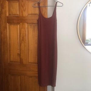 Urban Outfitters rust coloured dress small